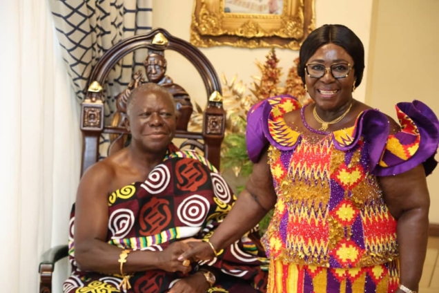 Frema Opare Donates GH¢200k to Support Asanteman Queen Mothers