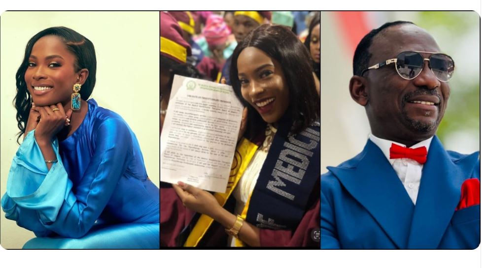 Jemima Osunde Responds to Doubts About Her Degree Following Defense of Pastor Paul Enenche