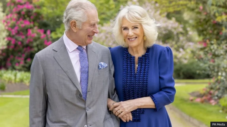 King Charles First Official Portrait Vandalized