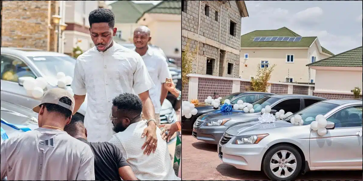 Moses Bliss Surprises Team with Three Brand-New Cars