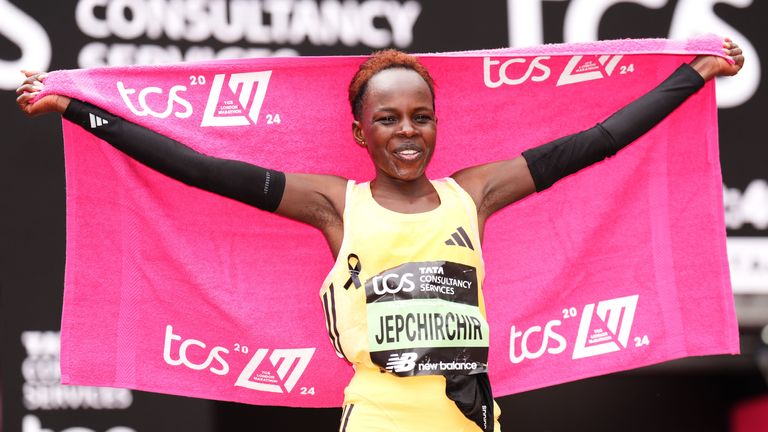 Meet Peres Jepchirchir, The Kenyan Athlete Who Smashed the Women’s-Only Marathon Record at the London Marathon 2024
