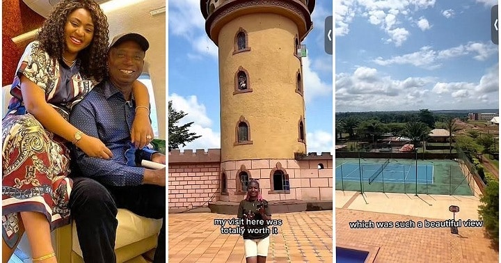 Lady Shares Video of Senator Ned Nwoko’s Resort, Draws Attention