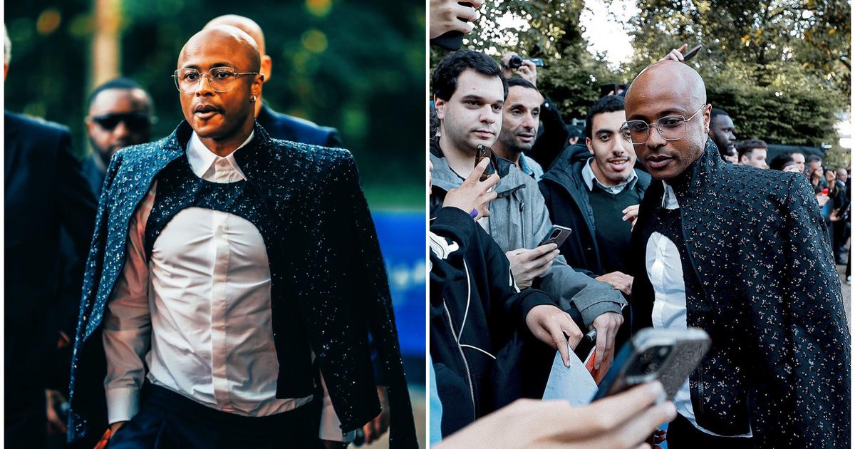 Andre Ayew’s Drip for Ligue 1 Awards Unmatched