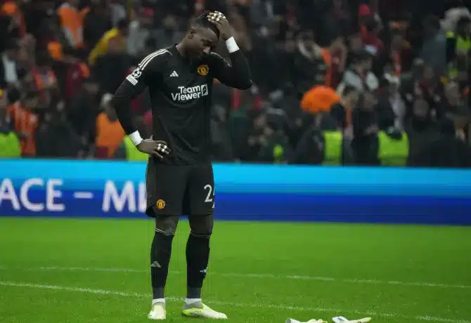 Onana Points Fingers at Senior Players, Saying they Should Take the Blame for United’s Poor Season