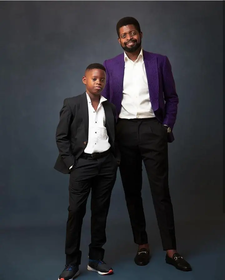 Basketmouth Marks Son’s 16th Birthday, AY Makun Responds