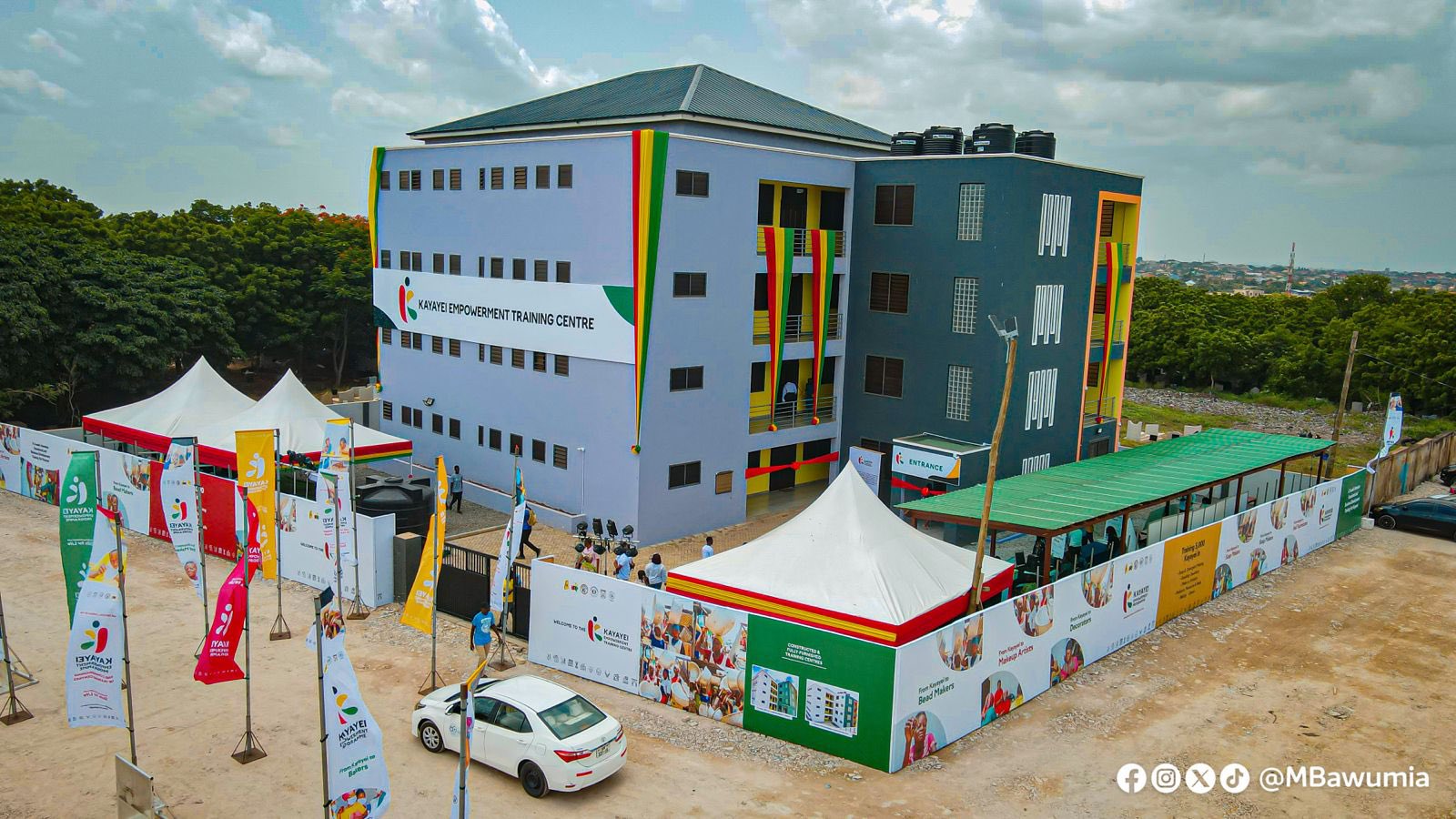 Bawumia Opens State-of-the-Art Hostel Facility for Kayayei