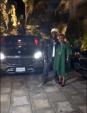 Burna Boy Gifts Mom with Brand New Mercedes Benz Maybach for Mother’s Day
