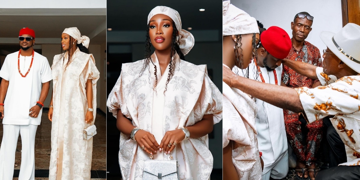 Check Out Stunning Photos from Paul Okoye’s Traditional Marriage with Ivy Ifeoma