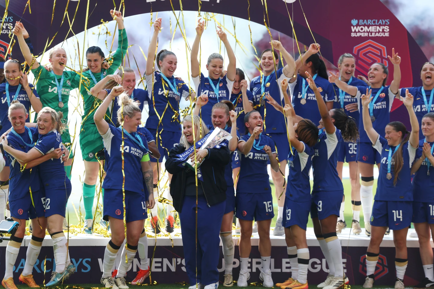 Chelsea Women Wins the WSL by Thrashing Manchester United 6-0