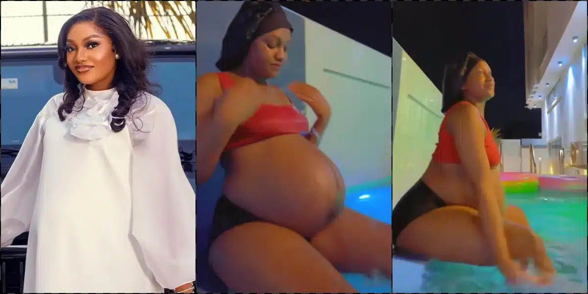 Chomzy Shares Pregnancy Throwback Picture