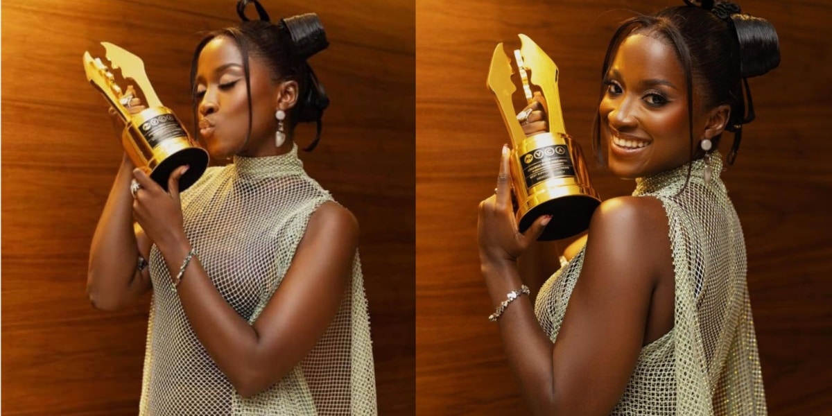 Genoveva Umeh Lost for Words After Winning Best Supporting Actress at the AMVCA