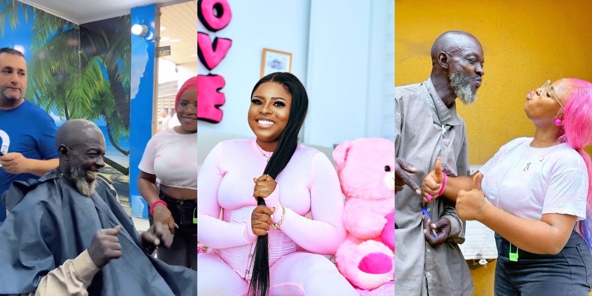 Jasmine, Mr Ibu’s Adopted Daughter, Transforms Homeless Man’s Life