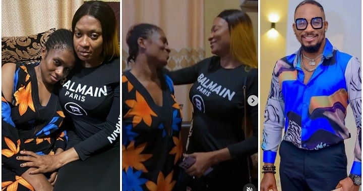 May Edochie Visits Late Junior Pope’s Wife (VIDEO)