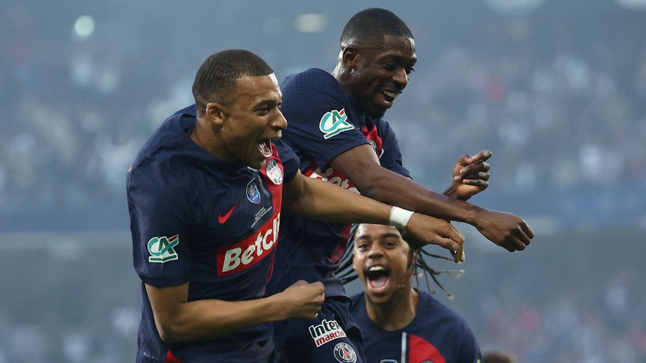 PSG Completes Domestic Double After 2-1 Victory Against Lyon in Coupe de France Final