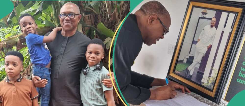 Peter Obi Visits Late Junior Pope’s Family