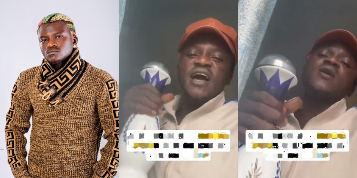 Portable Admits Being Scammed After Ordering an Empty Bottle of Azul in Kenya