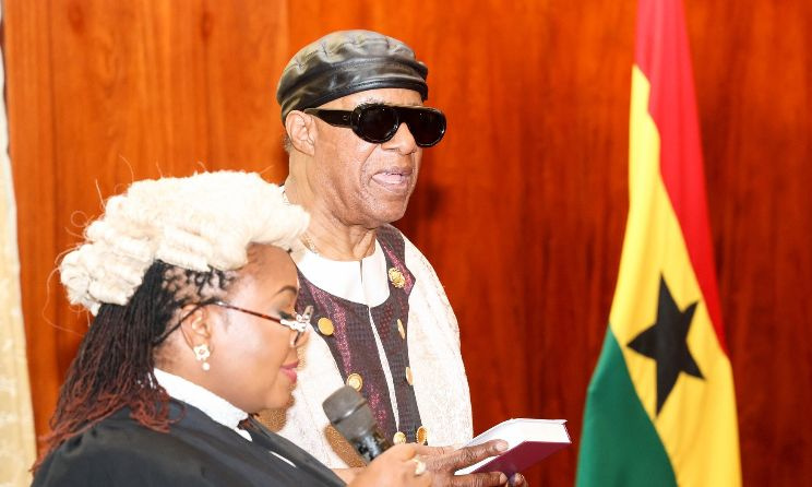Popular American Singer, Stevie Wonder, Granted Ghanaian Citizenship