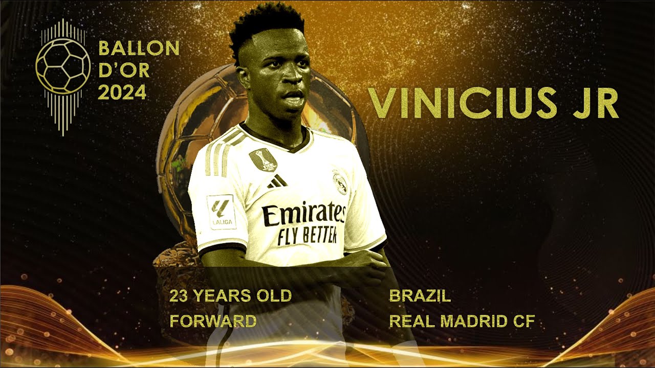 Vinicius Jr Shares Thoughts on Winning 2024 Ballon d’Or