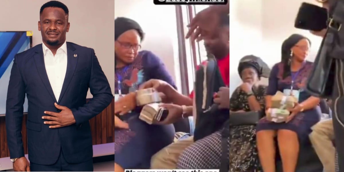 Zubby Michael Gives Bundle of Cash to Junior Pope’s Family