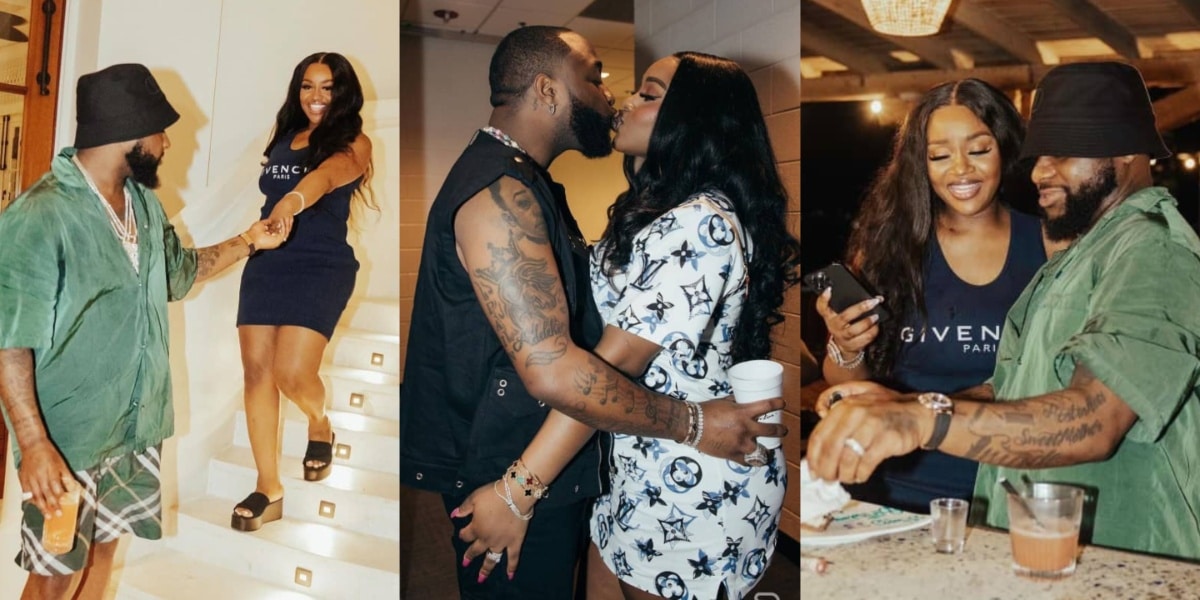 Davido Celebrates wife, Chioma on her 29th birthday
