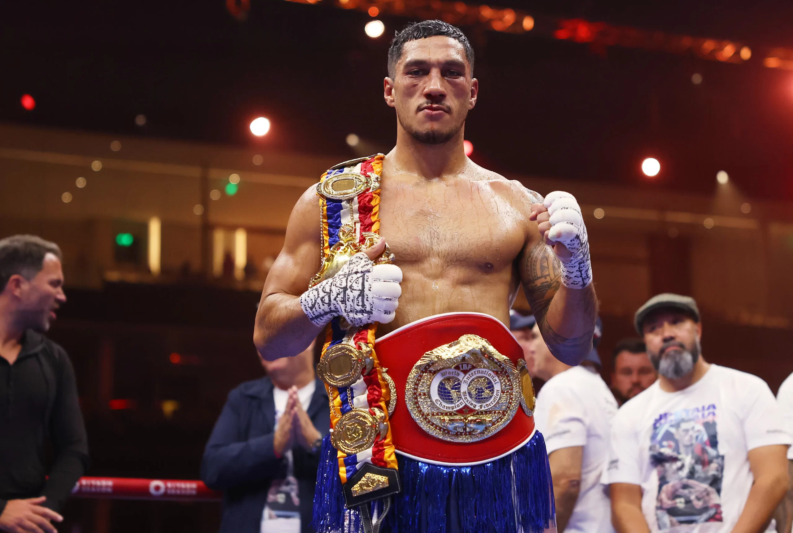 Jai Opetaia  Wins Vacant IBF Cruiserweight Title