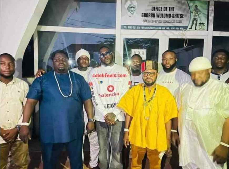 Medikal Visits Gborbu Wulomo’s Palace to Verify Land Documents