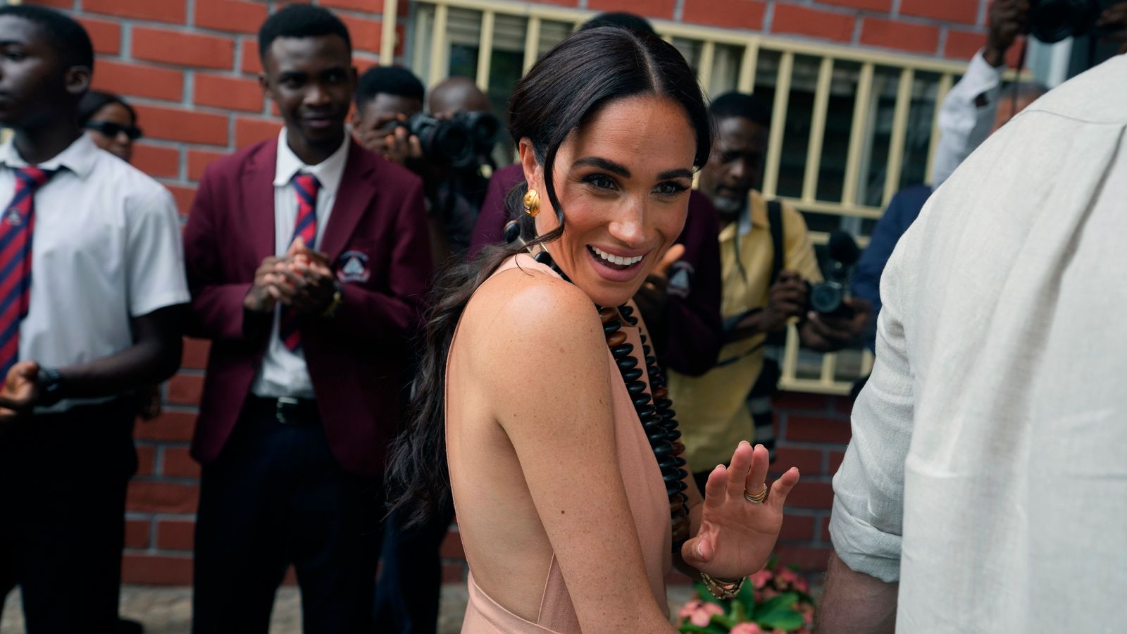 Prince Harry and Meghan Markle in Nigeria Now