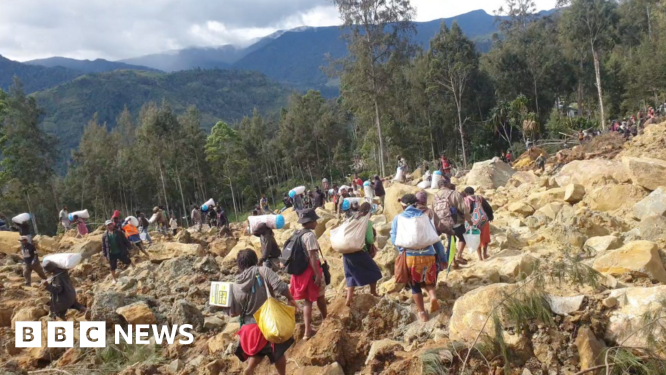Massive Landslide in Papua New Guinea Sparks Desperate Rescue Efforts