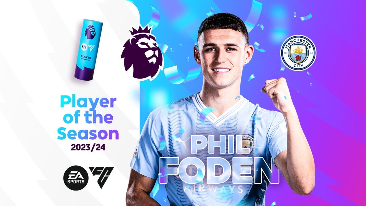 Phil Foden Clinches Premier League Player of the Season Award