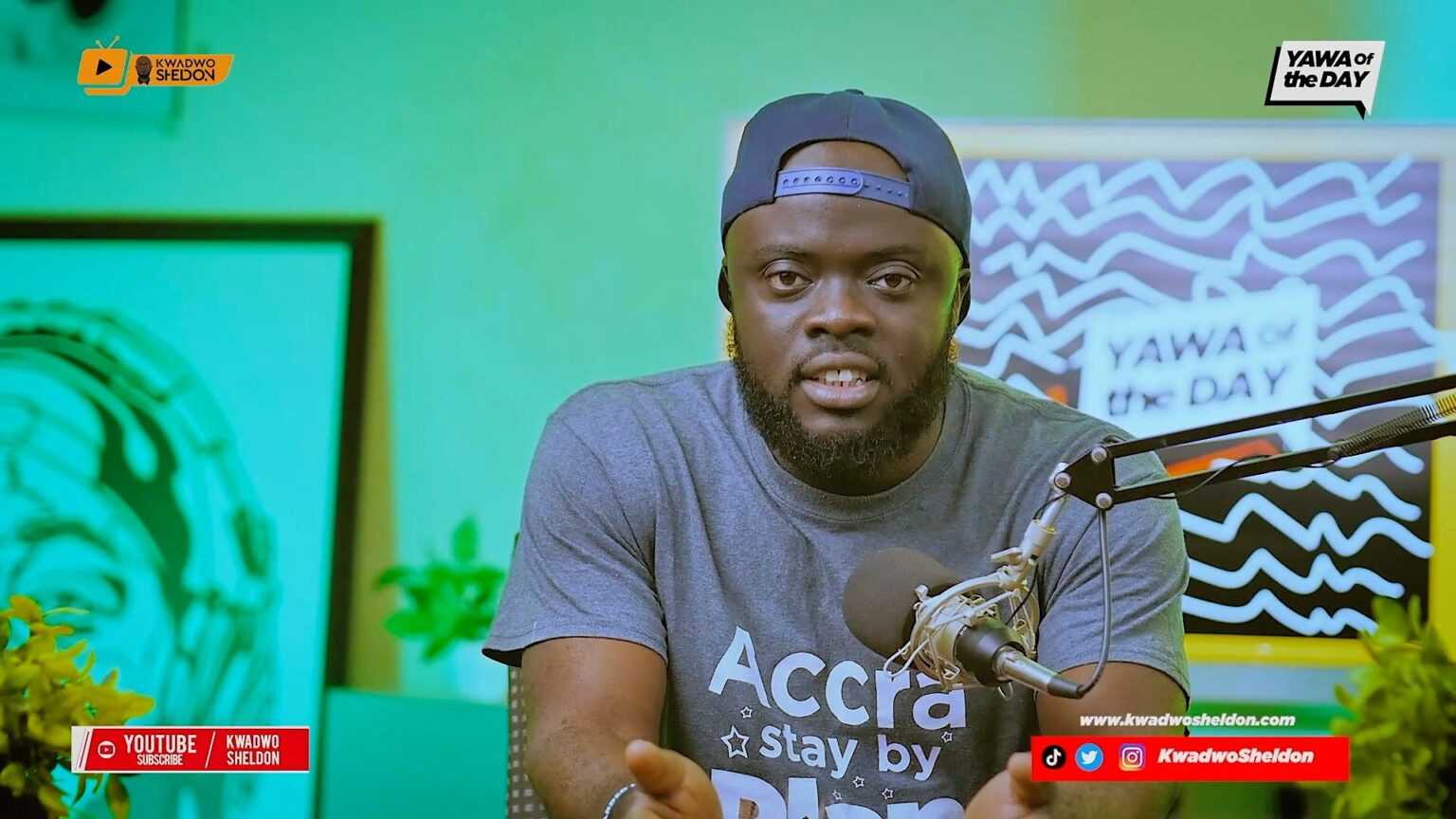 Kwadwo Sheldon Speaks Against Taxing Content Creators