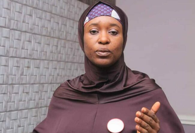 Aisha Yesufu Explains Why She Refused to Stand to Nigerian’s New Reinstated National Anthem