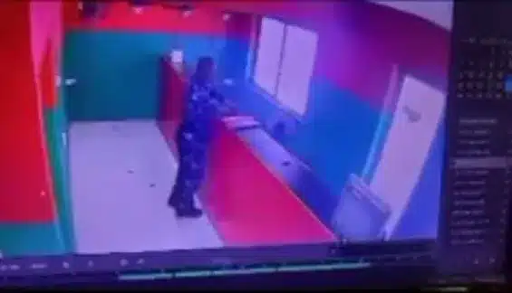Police Officer Captured Stealing From Store on CCTV