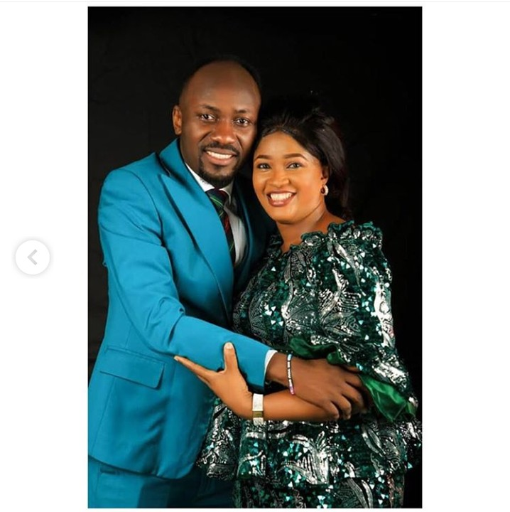 Apostle Johnson Suleman Celebates 20th Wedding Anniversary with Wife, Writes Lovely Message for Her