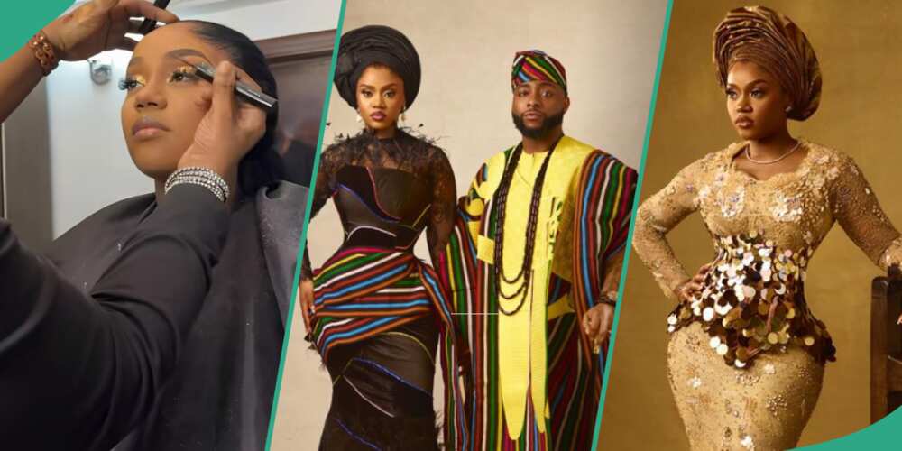 Chioma Prepares for Wedding with Makeup Session