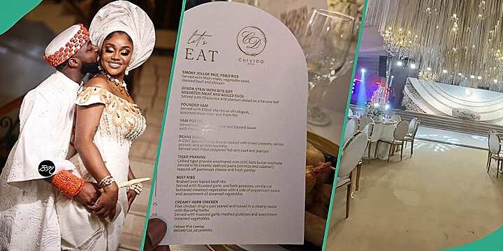 Davido and Chioma’s Lavish Wedding Menu Captivate Fans