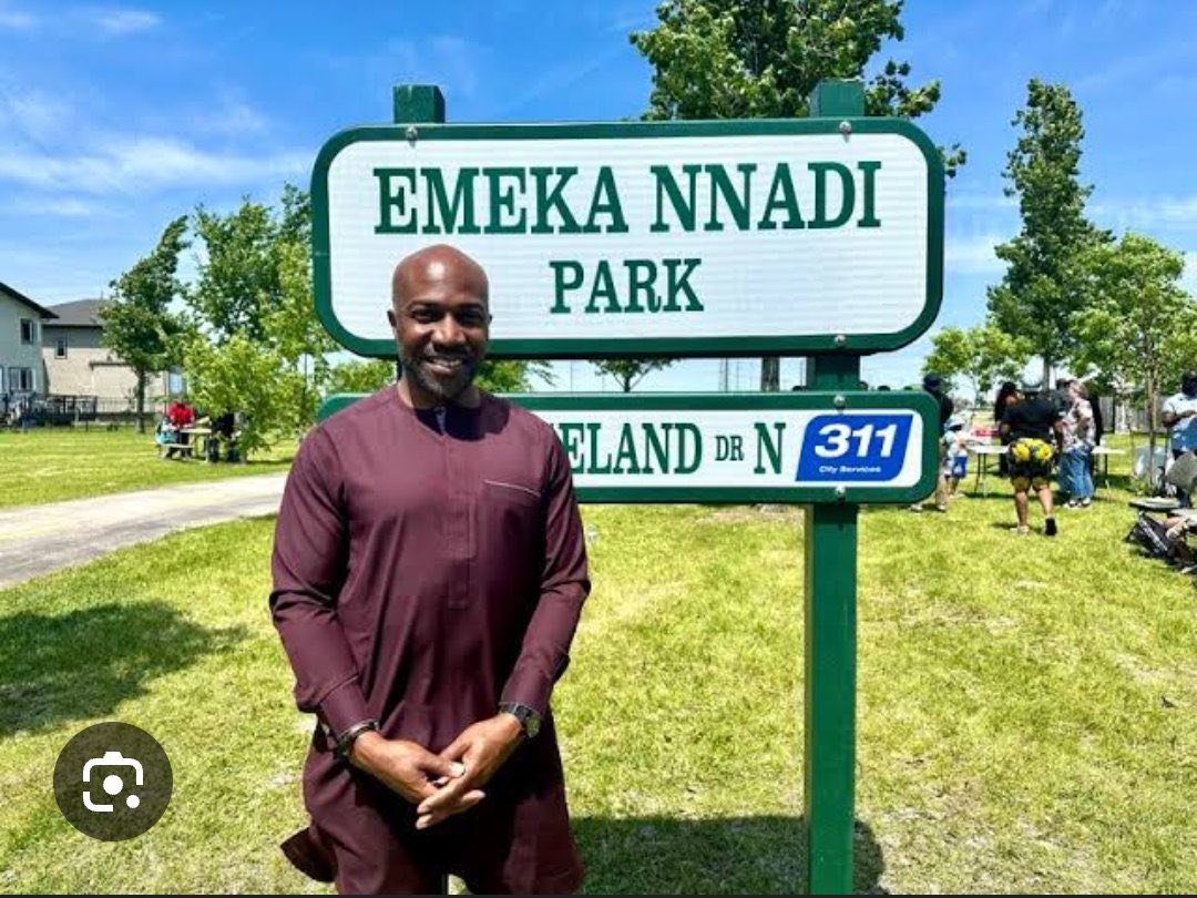 Nigerians Celebrate as Canadian City Names a Park After ‘Emeka Nnadi’