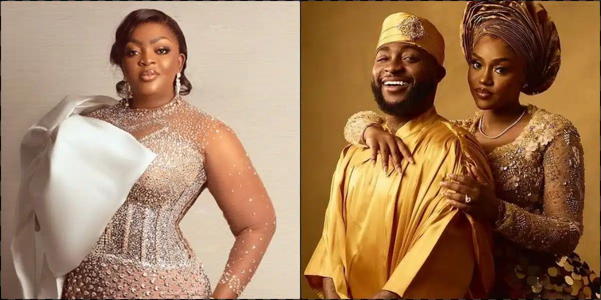 Eniola Badmus Congratulates Davido and Chioma Ahead of Their Wedding
