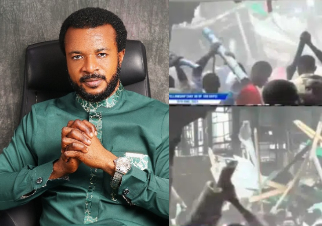 Evangelist Ebuka Obi Addresses Church Members Rejoicing Over New Building