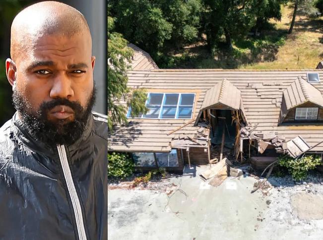 Kanye West Calabasas Ranch In Complete Ruins