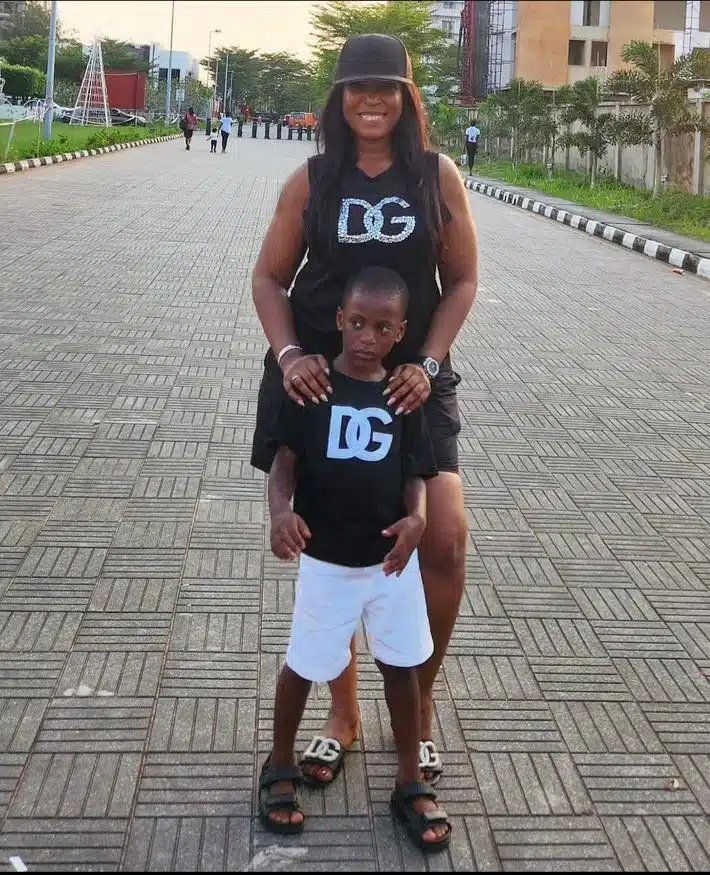 Linda Ikeji Clarifies Controversy Over Son’s Surname