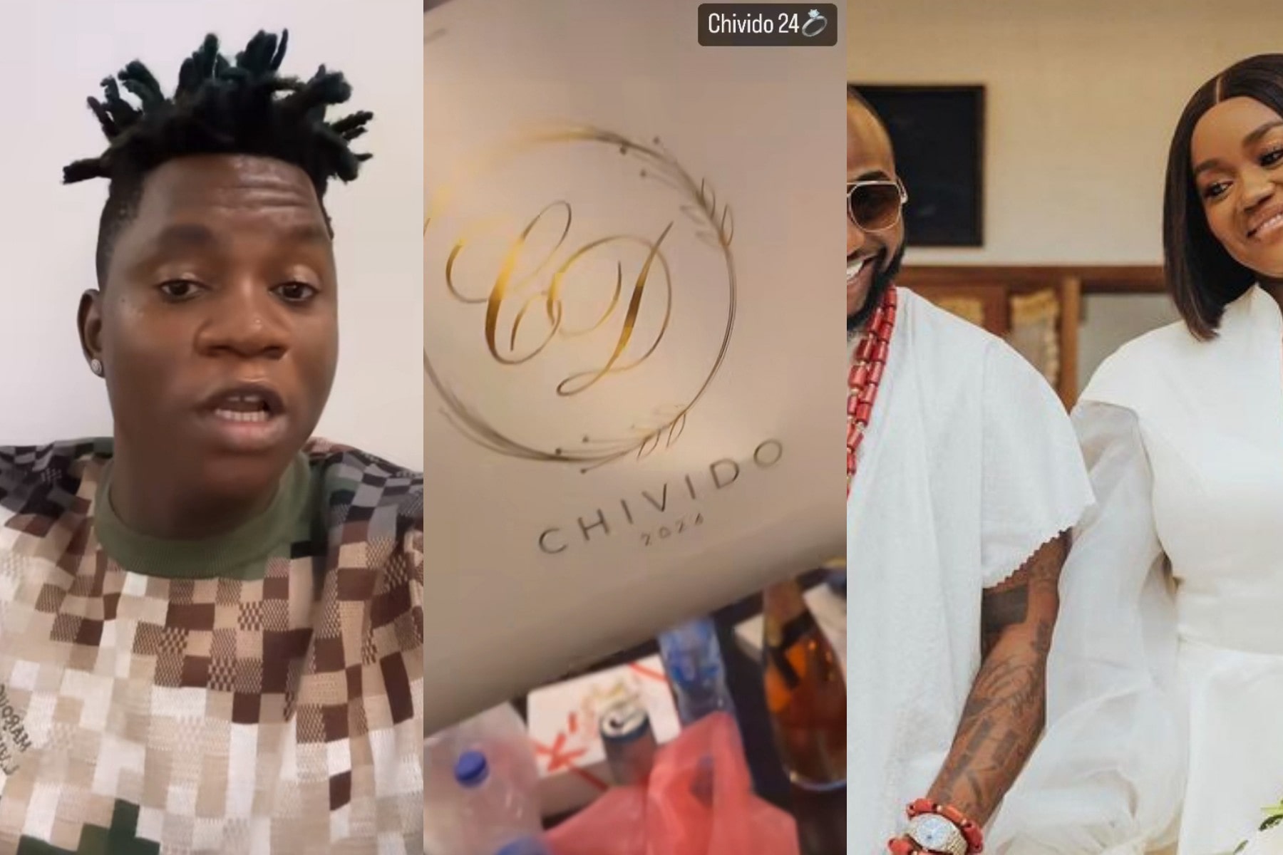OGB Recent Boasts About Invitation to Davido’s Wedding, Shows Off Invitation Package