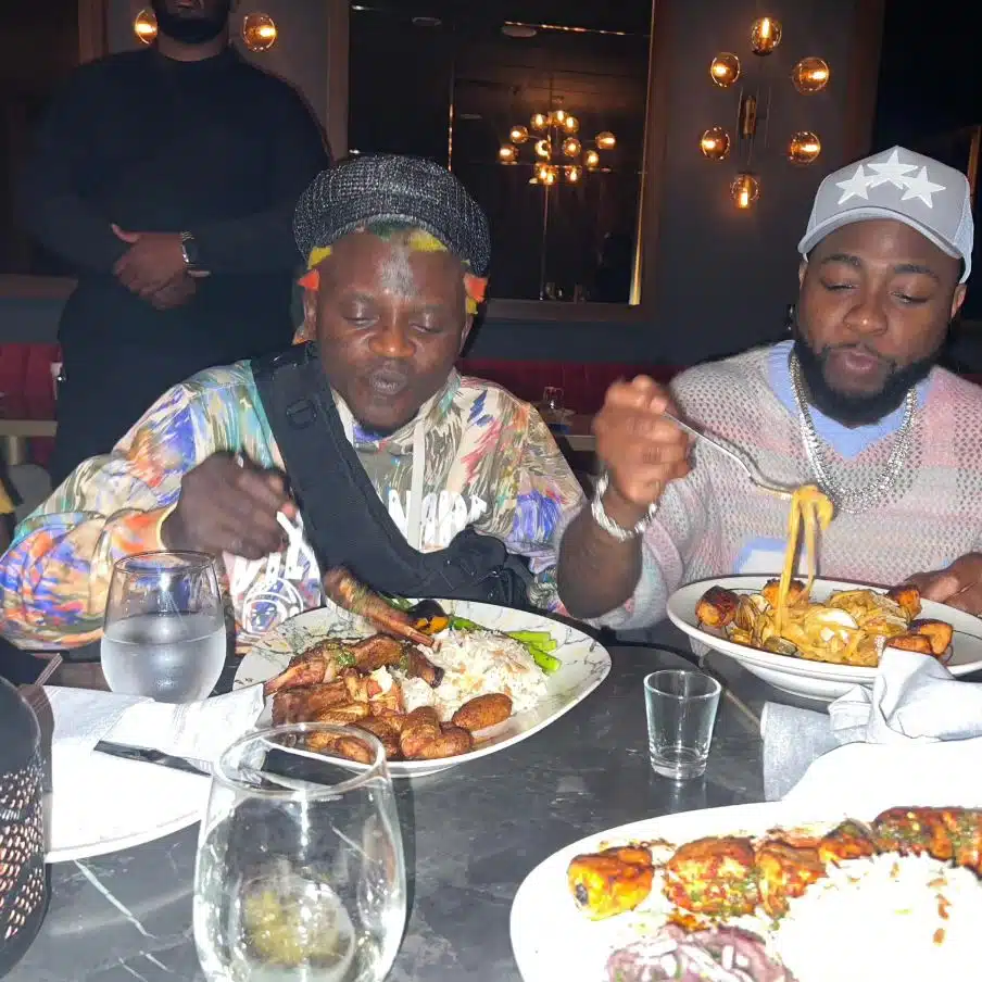 Portable Expresses Gratitude to Davido for Dinner and Designer Shoes Gift