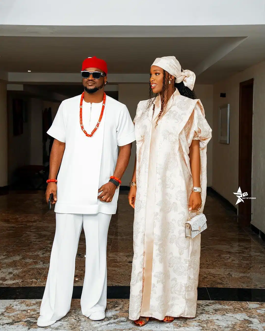 Paul Okoye’s fiancée, Ivy Ifeoma, faces backlash for not celebrating him on Father’s Day