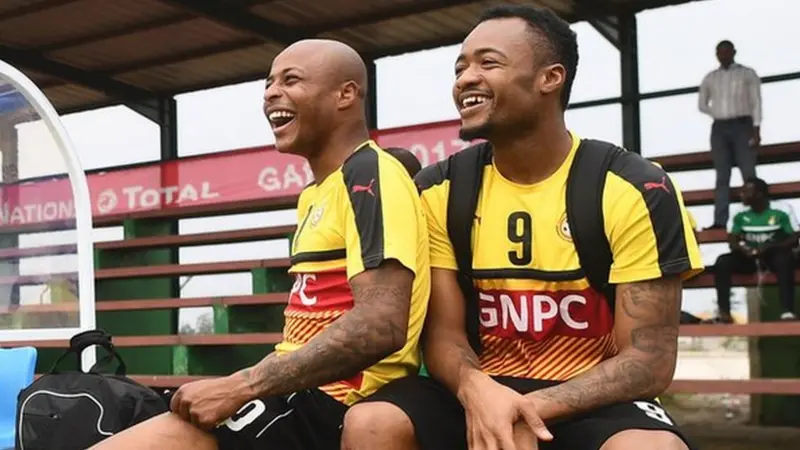 Andre and Jordan Ayew
