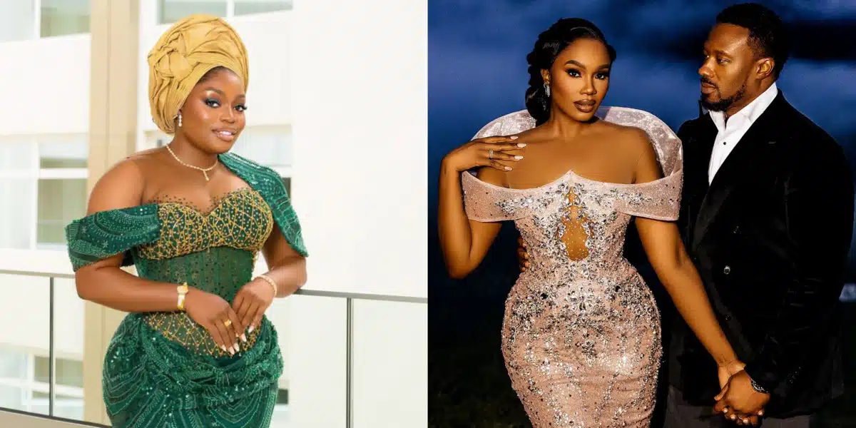 Bisola Criticizes Blogger’s False Claim that Sharon Ooja is Her Husband’s 4th Wife