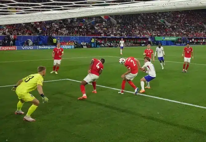 Austria Own Goal vs France