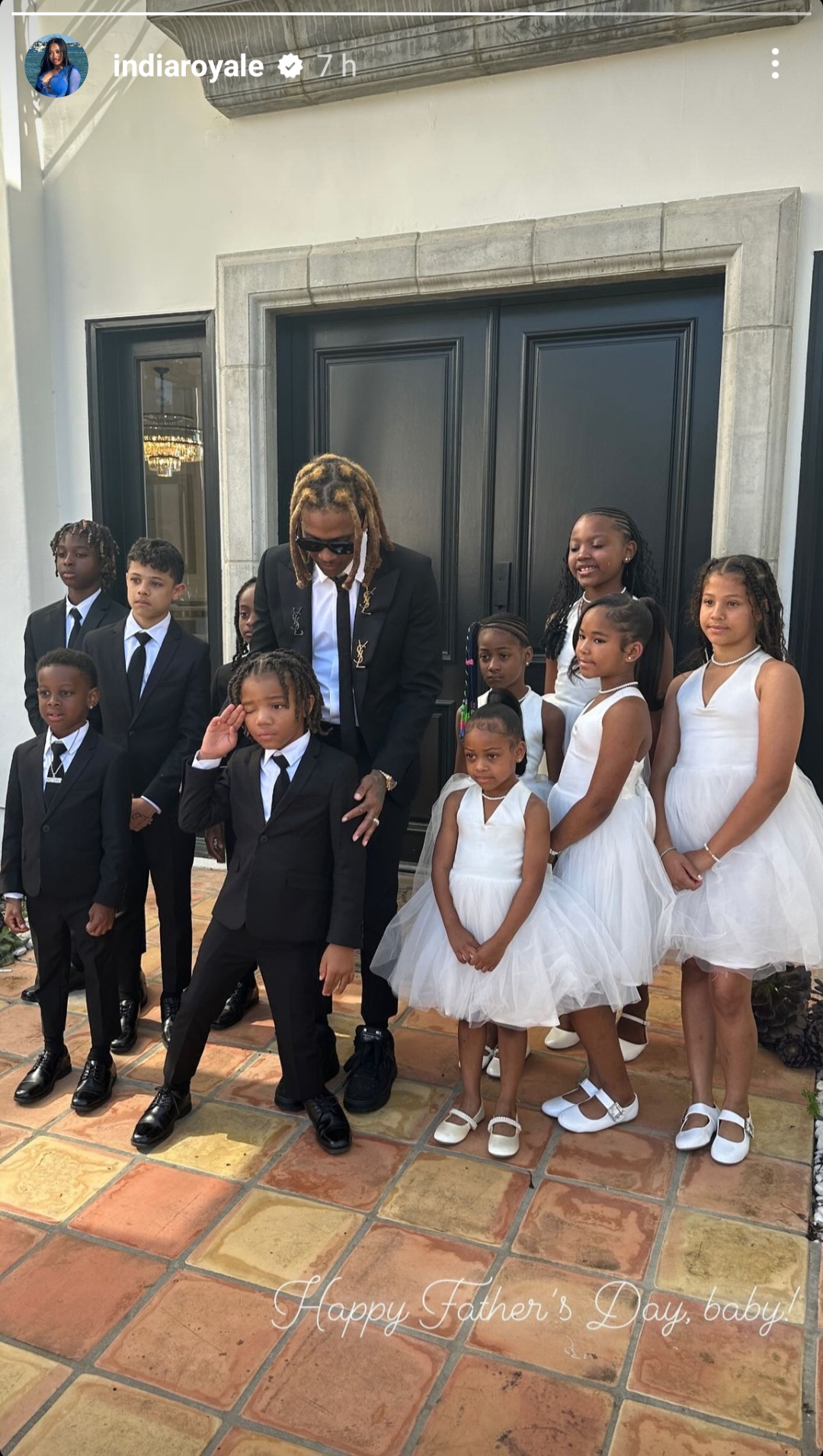 Lil Durk, 31, Poses with All His Children from Six Different Mothers on Father’s Day