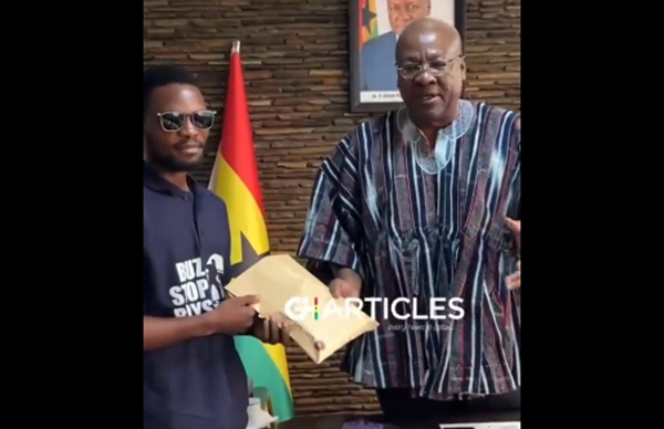 John Mahama Donates GH₵50,000 to Buzzstop Boys for Sanitation Efforts