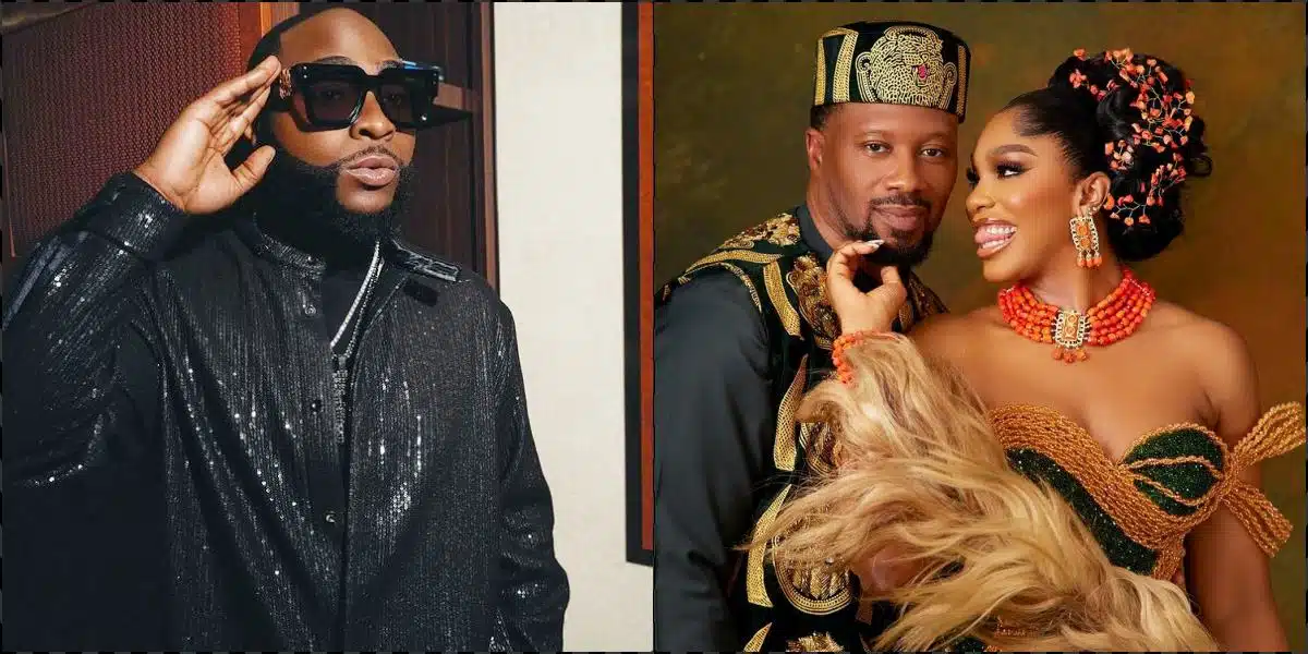 Sharon Ooja Responds to Davido’s Wedding Congratulations