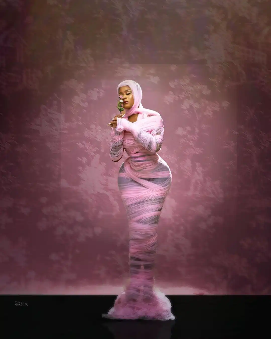 Netizens Mock Phyna’s Bandage Outfit, Compare Her to Biblical “Lazarus”